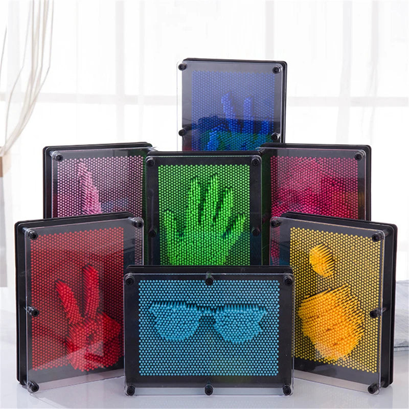 Elevate family fun with the MGS Colorful 3D Clone Pixel Art Face-Palm Toy. The perfect creative gift! - Man Gifts Shop