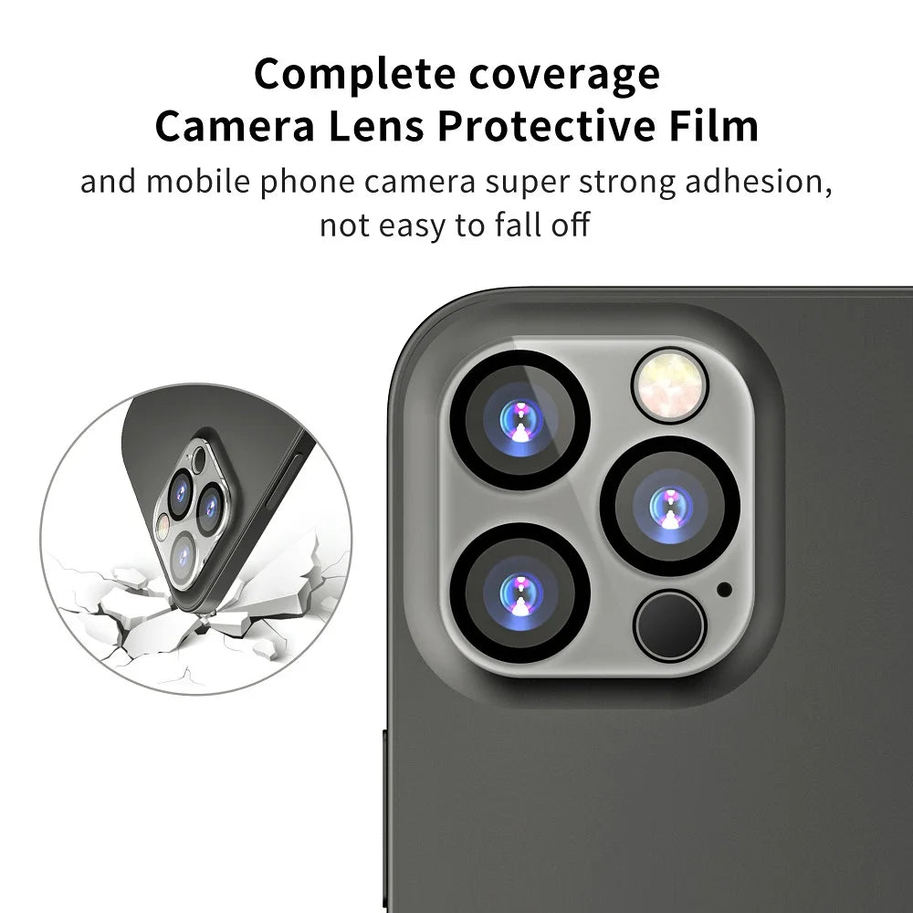 3pcs Camera Lens Protector For iPhone 15 Pro Max Protective Glass iPhone 16 14 11 12 13 14 Plus 13 Mini