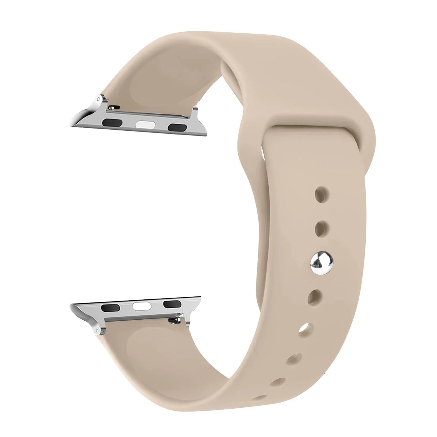 Silicone Strap for Apple Watch - Compatible with Series SE 9, 8, 7, 6, 5, 3, Ultra 2 | 38mm-49mm Bands