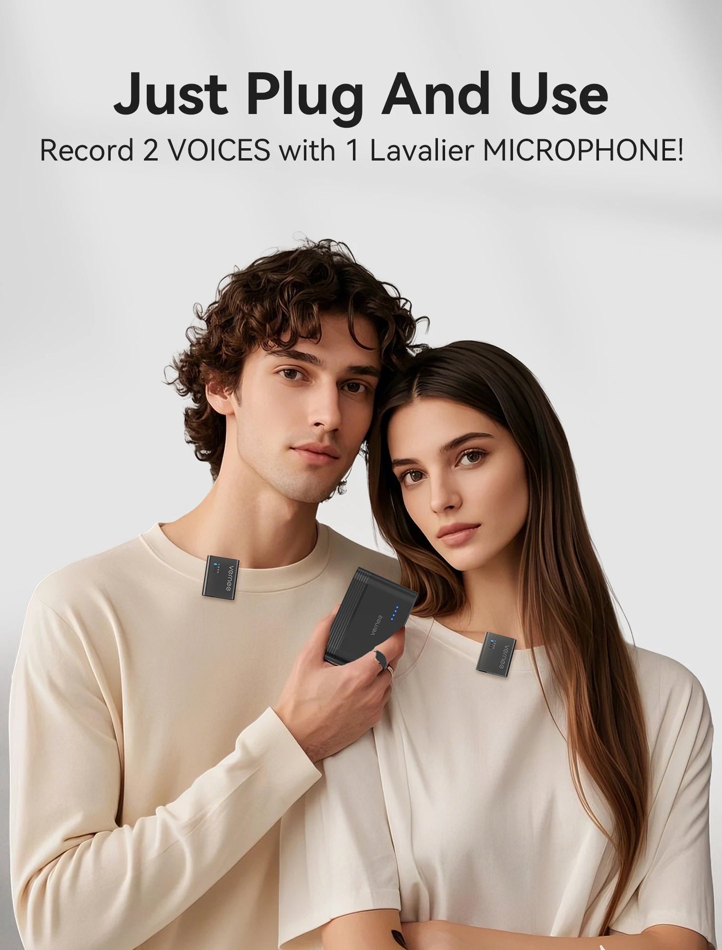 Capture Crisp Audio Anywhere with the Vernee M1 Wireless Lavalier Microphone
