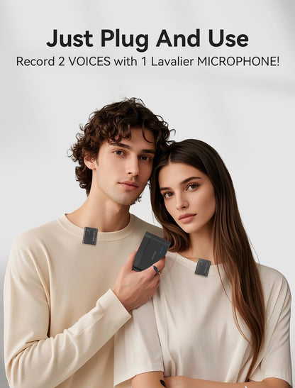Capture Crisp Audio Anywhere with the Vernee M1 Wireless Lavalier Microphone