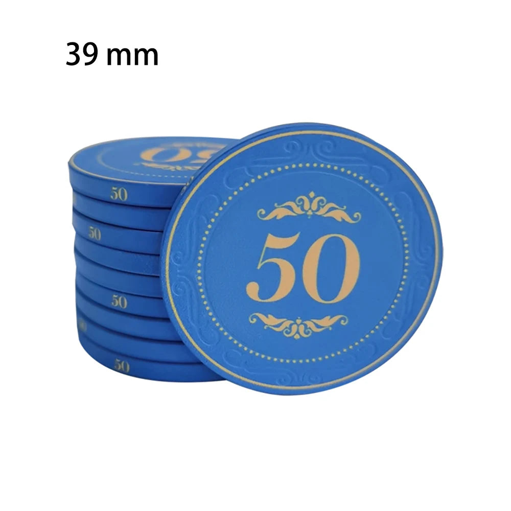 High-Quality 10PCS Ceramic Poker Chips - Man Gifts Shop