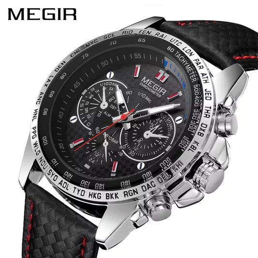 Original MEGIR Sport Quartz Casual Men's Watch - Man Gifts Shop