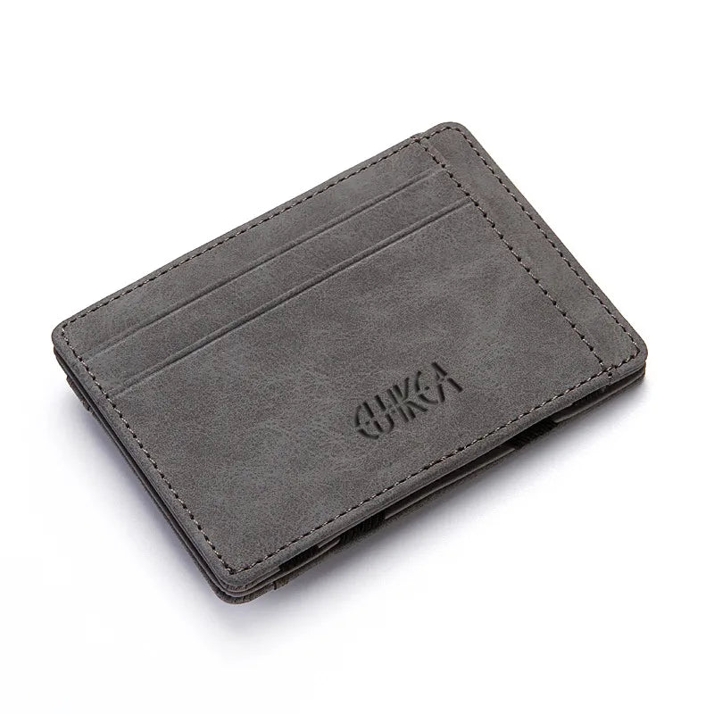 Mini Card Holder Wallet: Quality PU Leather - Man Gifts Shop