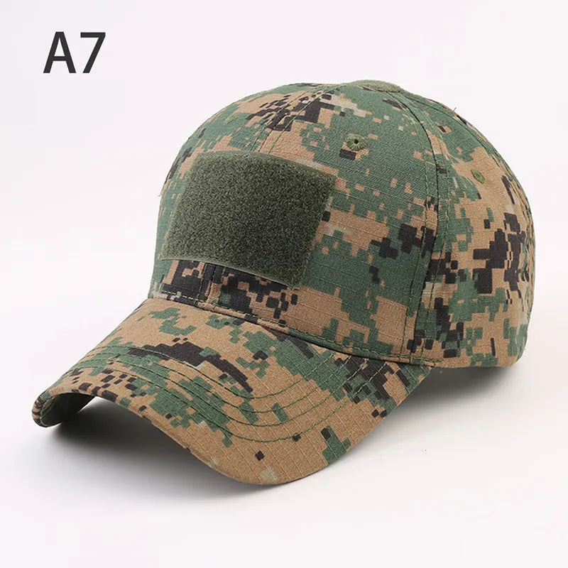 MGS Military Baseball Caps Camouflage Tactical Army Soldier Combat Paintball Adjustable Summer Snapback - Man Gifts Shop