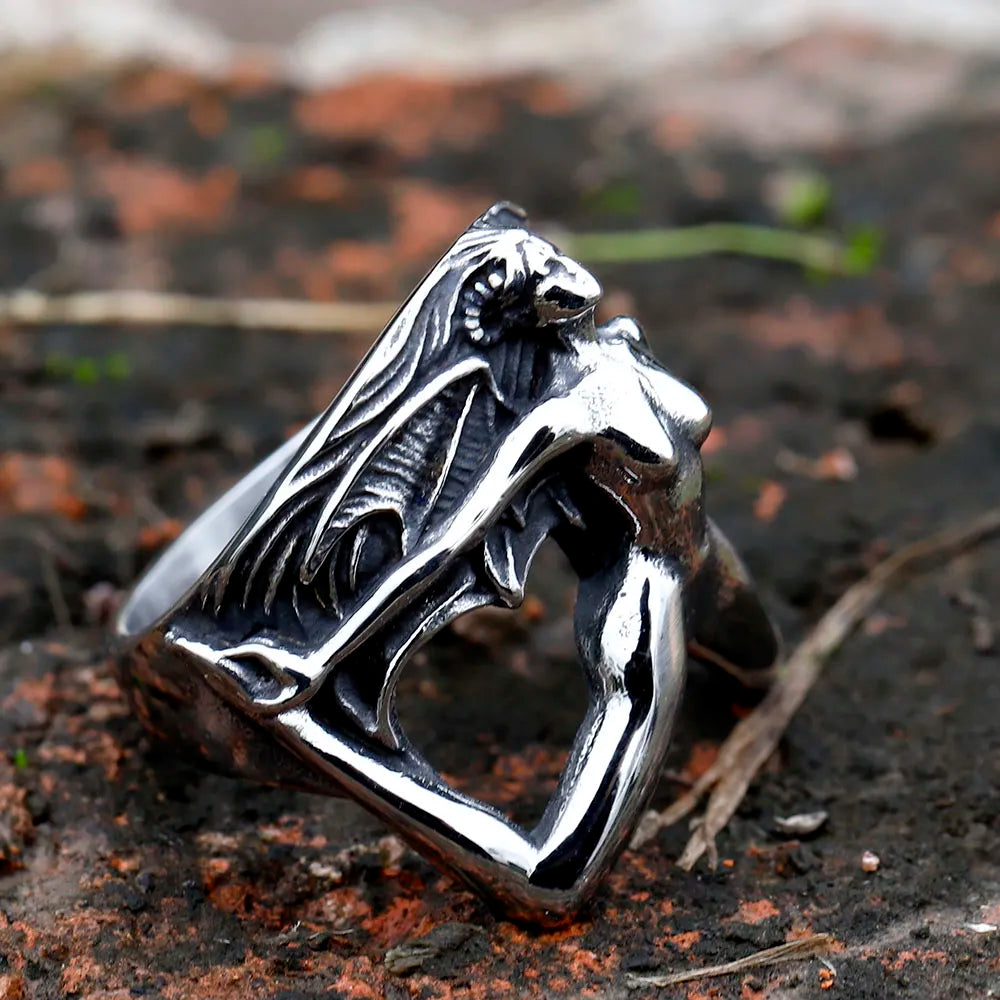 Men's 316L stainless steel women's body shape ring - Man Gifts Shop