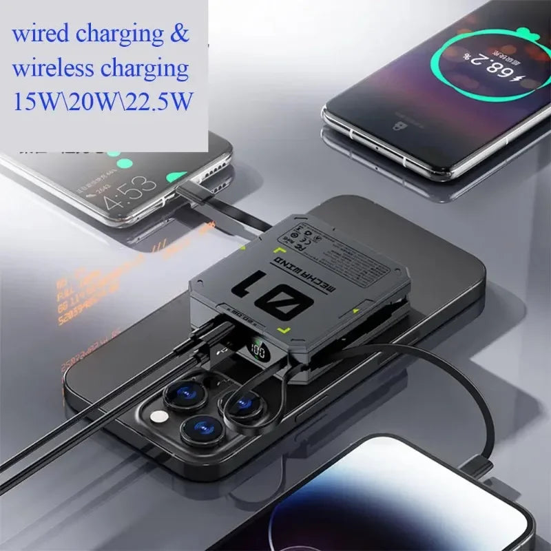 Portable 15W Wireless Fast Charging 5000mAh Magsafe Power Bank