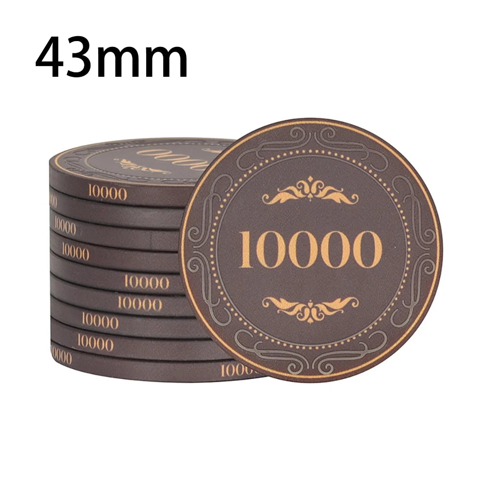 High-Quality 10PCS Ceramic Poker Chips - Man Gifts Shop