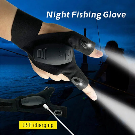 Rechargeable LED Flashlight Glove Gifts - Man Gifts Shop