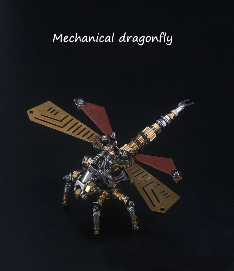 Mechanical Insect Iron Metal DIY Building Blocks – Perfect Assembly Puzzle Toys for Kids and Adults!