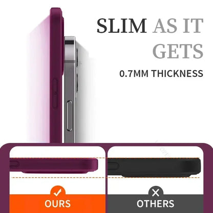 Shock-Proof Silicone Case for iPhone 15 & 16 Series – Soft, Stylish, and Protective