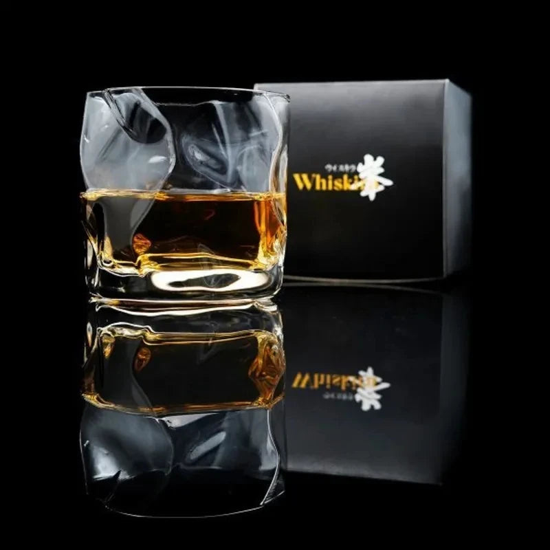 MGS Whiskey Tumblr Glass Wine Set Drinkware Signature Set Gift Box - Man Gifts Shop