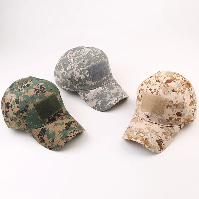 MGS Military Baseball Caps Camouflage Tactical Army Soldier Combat Paintball Adjustable Summer Snapback - Man Gifts Shop