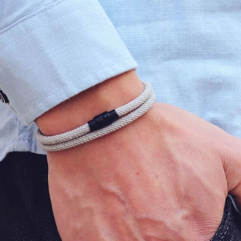 MGS Minimalist Rope Bracelet - Man Gifts Shop