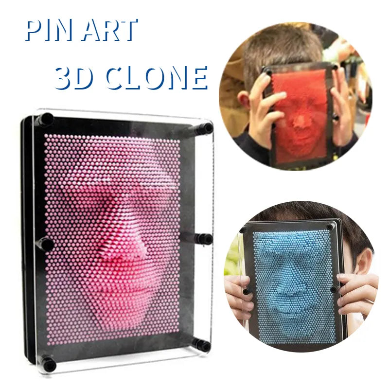 Elevate family fun with the MGS Colorful 3D Clone Pixel Art Face-Palm Toy. The perfect creative gift! - Man Gifts Shop