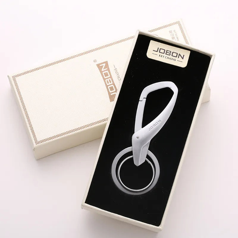 High-Quality Creative Double Ring Metal Zinc Alloy Key Chain - Man Gifts Shop