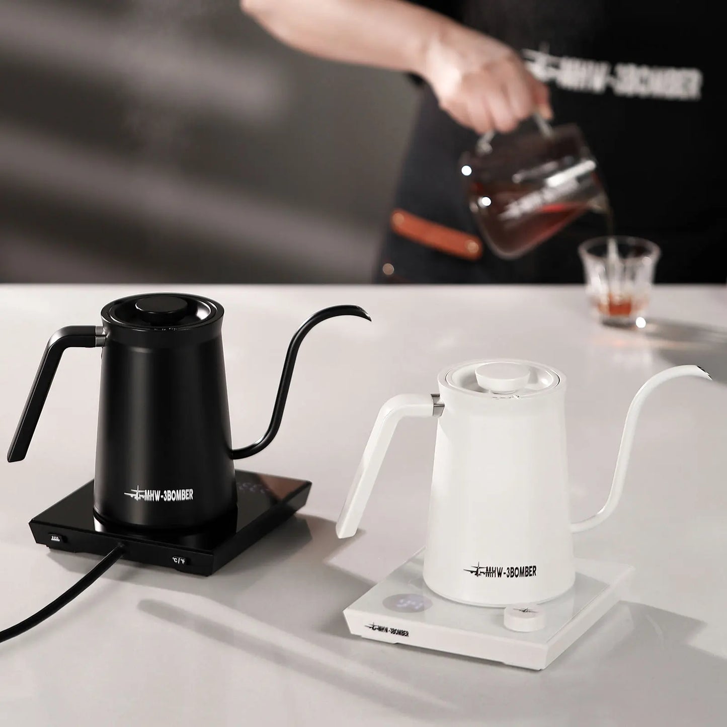 [Original] MHW-3BOMBER Smart Electric Coffee Kettle With Precise Temperature Control