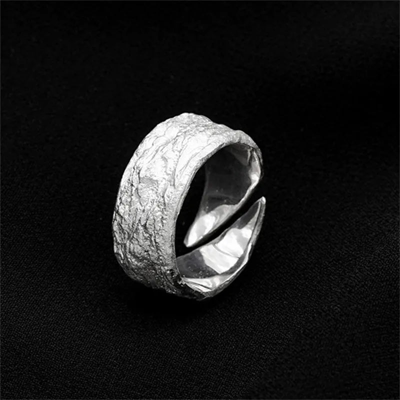 MGS Vintage Fault Stone Vein Ring - Man Gifts Shop