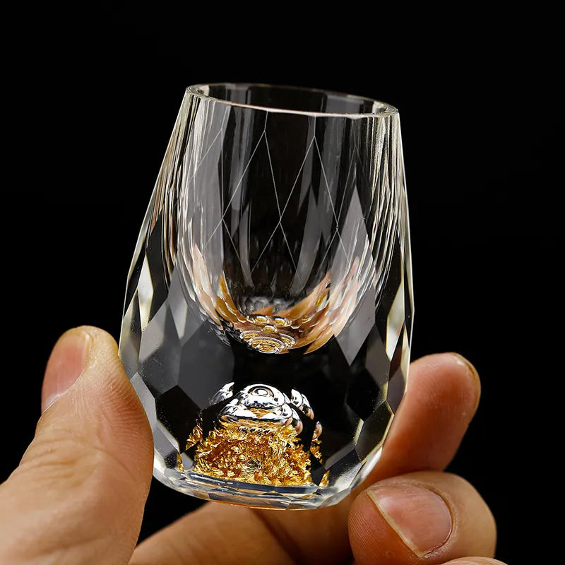 MGS Luxury Crystal Glass Vodka Glass Sake Shochu Glass Bar - Man Gifts Shop