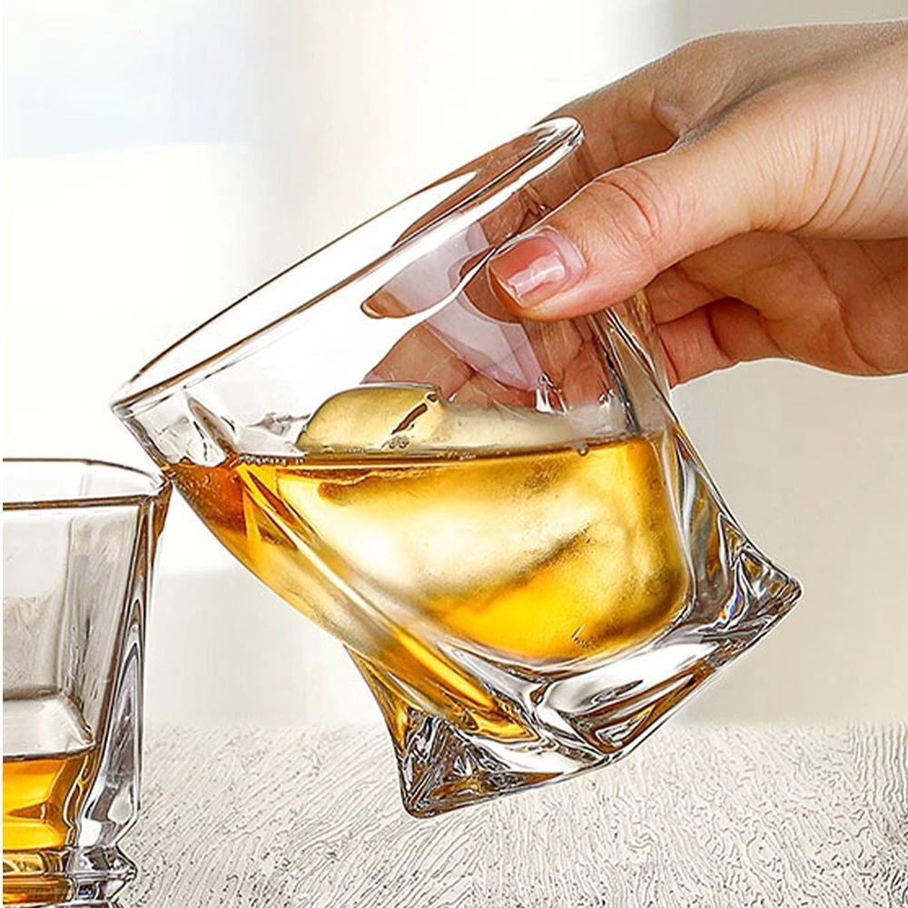 Creative Twist Whiskey Glass - Man Gifts Shop