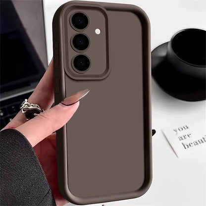 Soft TPU Candy Color Silicone Case for Samsung Galaxy A & S Series  – Ultra Protection & Style (S25)