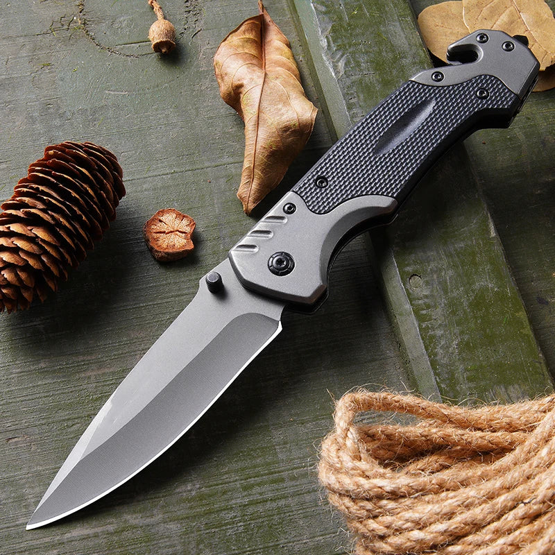 MGS Portable High - Hardness Stainless Steel EDC Camping Pocket Knife - Man Gifts Shop