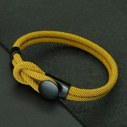 MGS Lucky Cord Bracelet for Men – Grade A Beaded Rope Bracelet