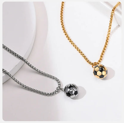 Show Your Football Love with This MGS Badass 3D Stainless Steel Pendant - Man Gifts Shop