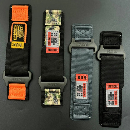 Garmin Easy-Fit Nylon Watch Strap – 20mm/22mm Quick Release Band for Forerunner 255/265/965, Vivoactive 4, Venu & More