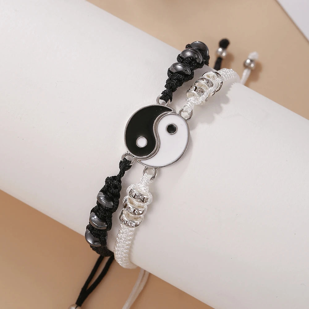 Enchanting Yin Yang Couple Bracelets – Perfect Matching Gifts for Lovers