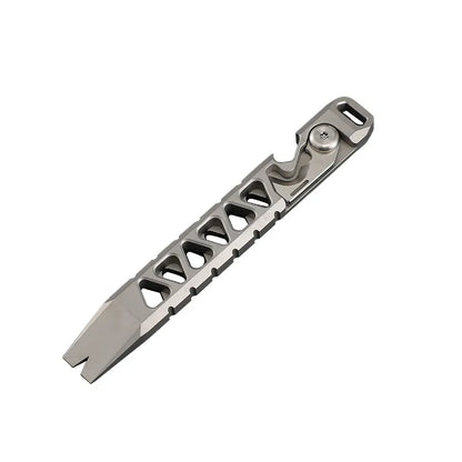 EDC Titanium Alloy Crowbar Multifunction Bottle Opener - Man Gifts Shop