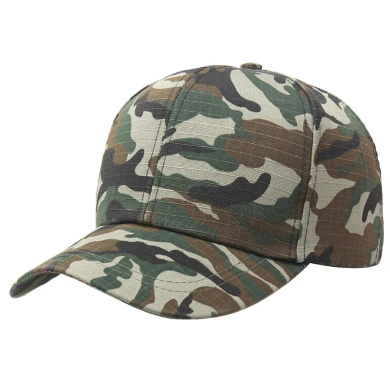 MGS Military Baseball Caps Camouflage Tactical Army Soldier Combat Paintball Adjustable Summer Snapback - Man Gifts Shop