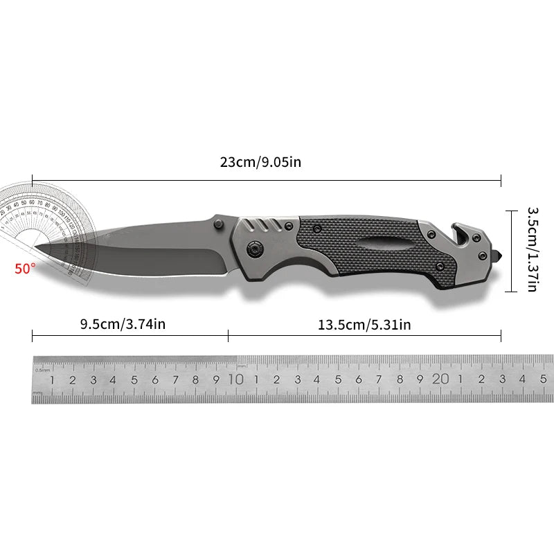 MGS Portable High - Hardness Stainless Steel EDC Camping Pocket Knife - Man Gifts Shop