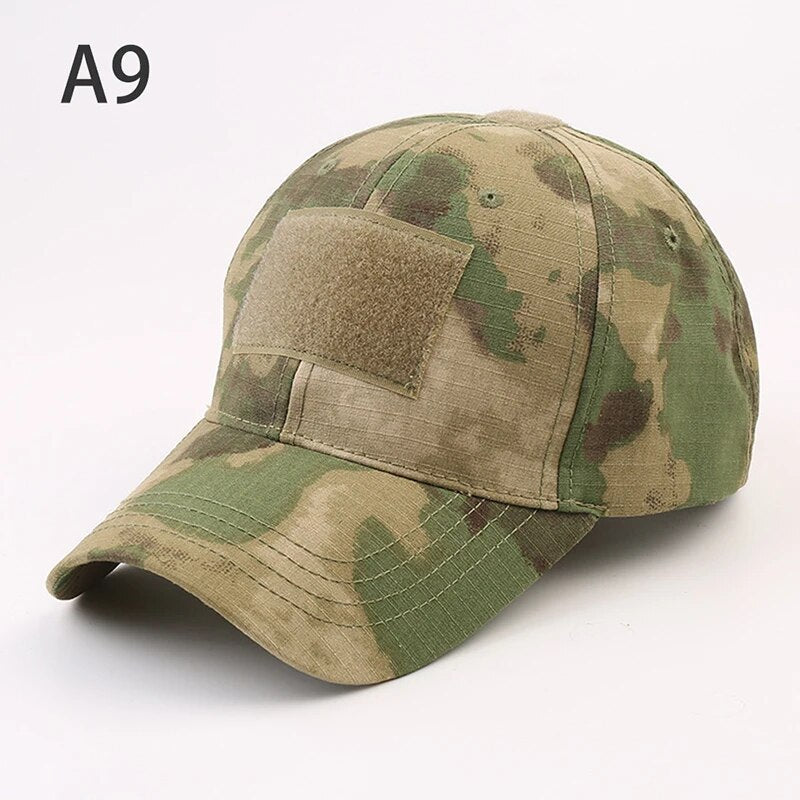 MGS Military Baseball Caps Camouflage Tactical Army Soldier Combat Paintball Adjustable Summer Snapback - Man Gifts Shop