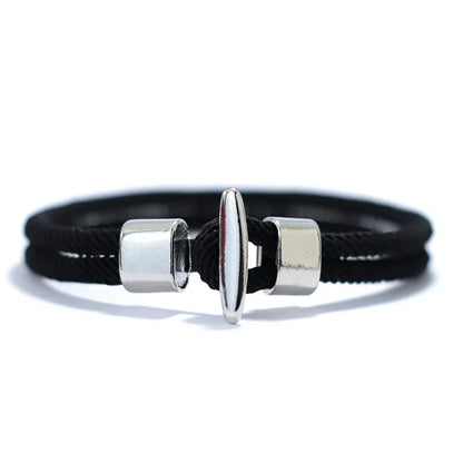 51Luckind Milan Rope Anchor Bracelet – Handmade Cotton Survival Jewelry for Men & Women