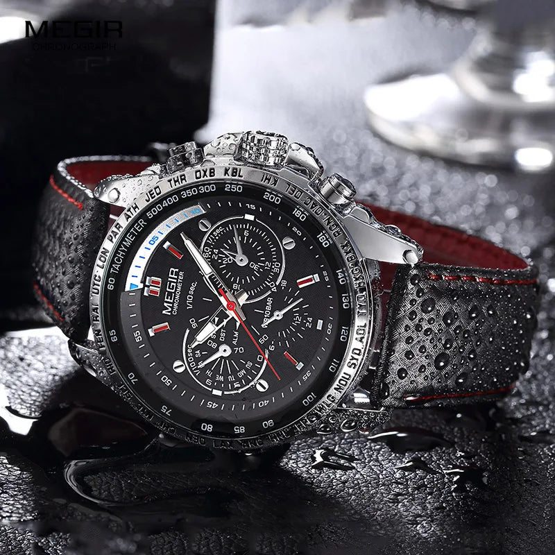 Original MEGIR Sport Quartz Casual Men's Watch - Man Gifts Shop