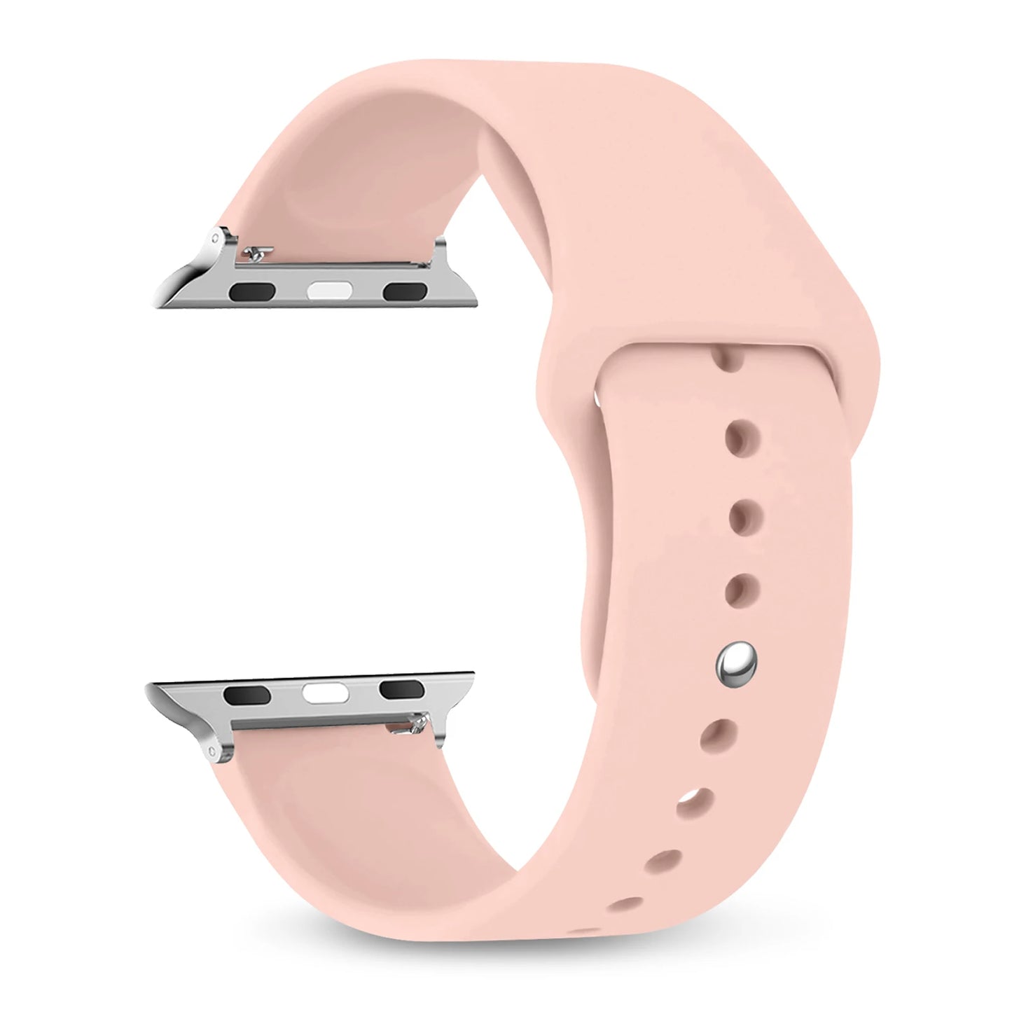 Silicone Strap for Apple Watch - Compatible with Series SE 9, 8, 7, 6, 5, 3, Ultra 2 | 38mm-49mm Bands