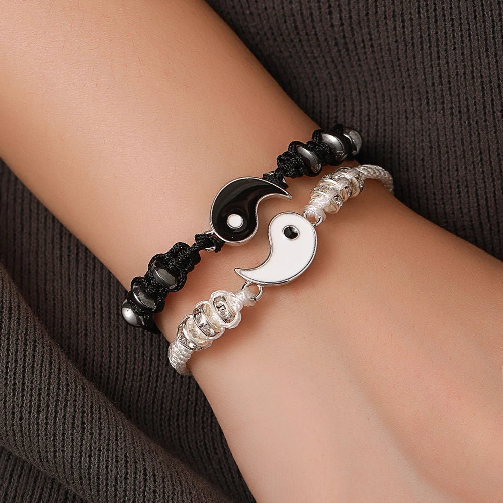 Enchanting Yin Yang Couple Bracelets – Perfect Matching Gifts for Lovers