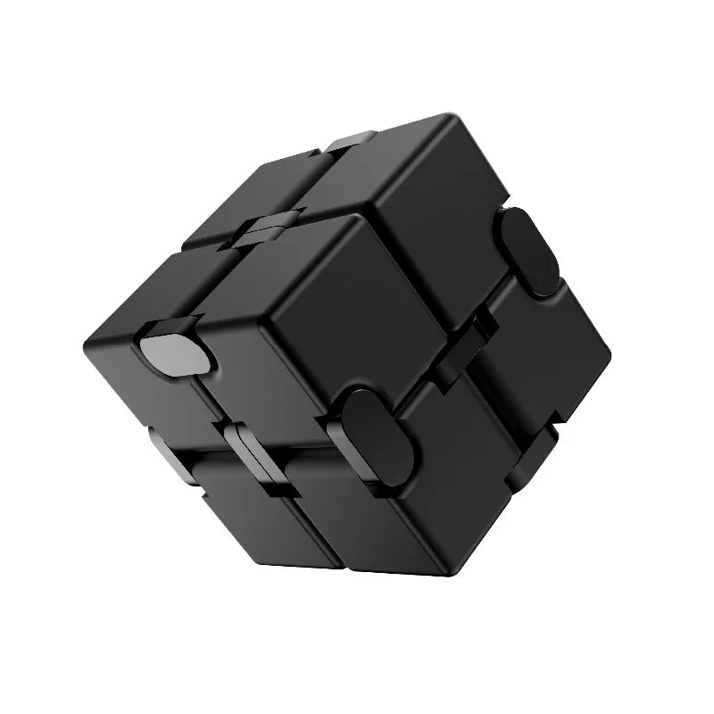 MGS Ease Stress with Our Metal Infinity Cube - Perfect Gift, Ideal for Anxiety Relief at the Office - Man Gifts Shop