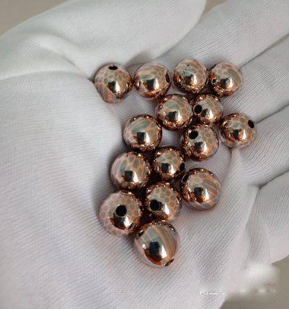 Mackwalker FusionCore Bead (1pc)– 12mm Superconductor Copper-Titanium-Niobium