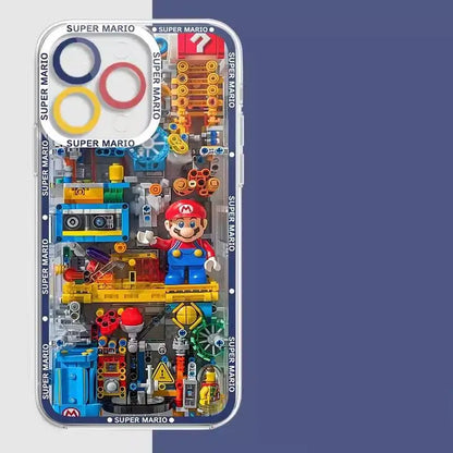 Super Mario Bros Silicone Case for iPhone 15 Pro Max, 16, 14  – Fun, Retro Style Meets Everyday Protection