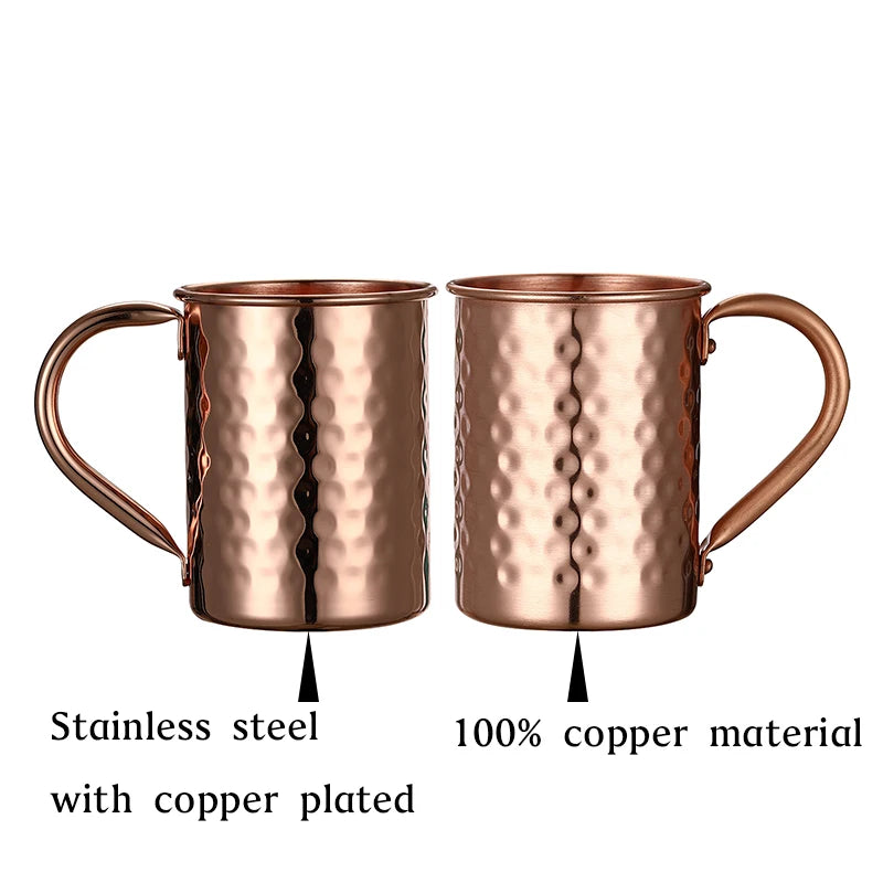 Refresh Your Drink Experience with Our 100% Copper Moscow Mule Mug – 400ml (16.0oz) of Pure Elegance