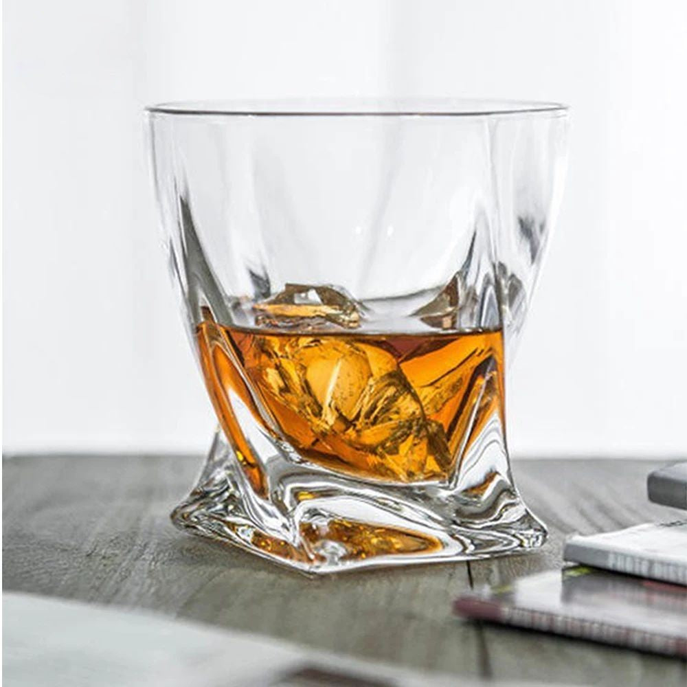 Creative Twist Whiskey Glass - Man Gifts Shop