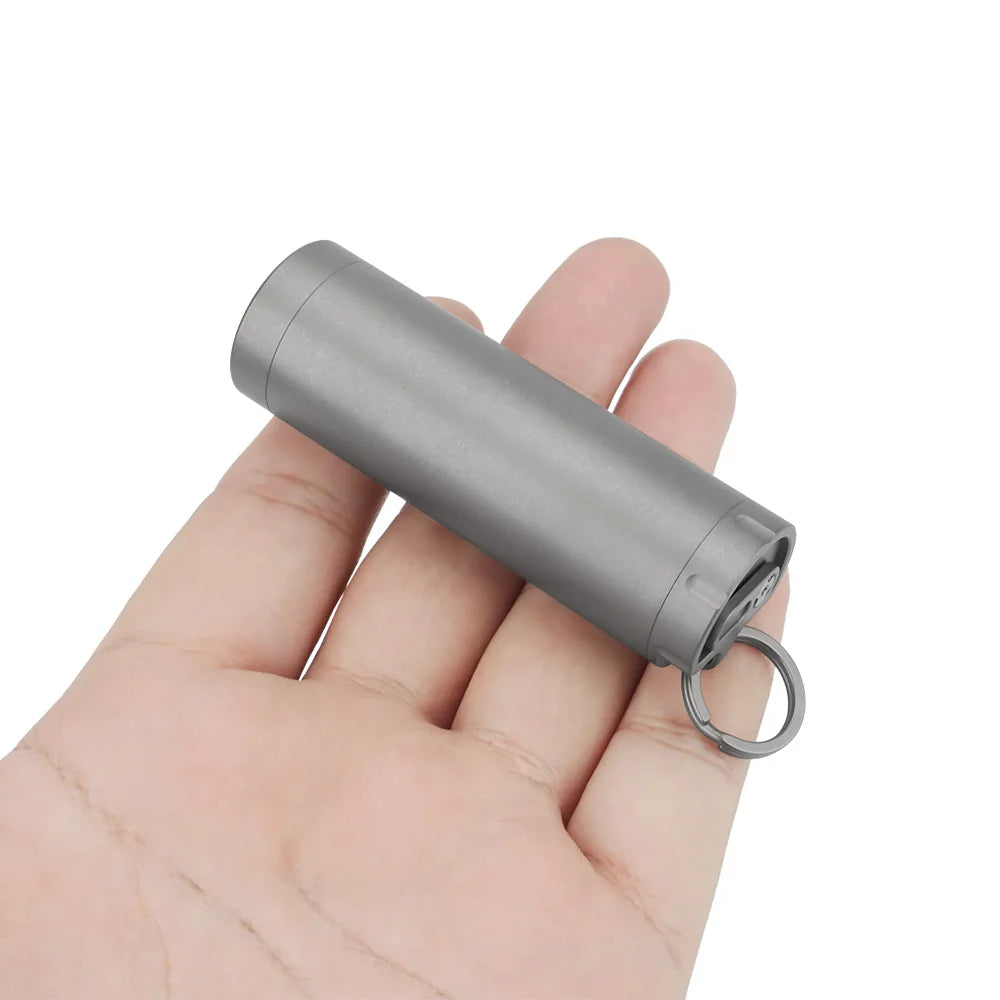 TitanVault Pocket Toothpick Holder & EDC Capsule