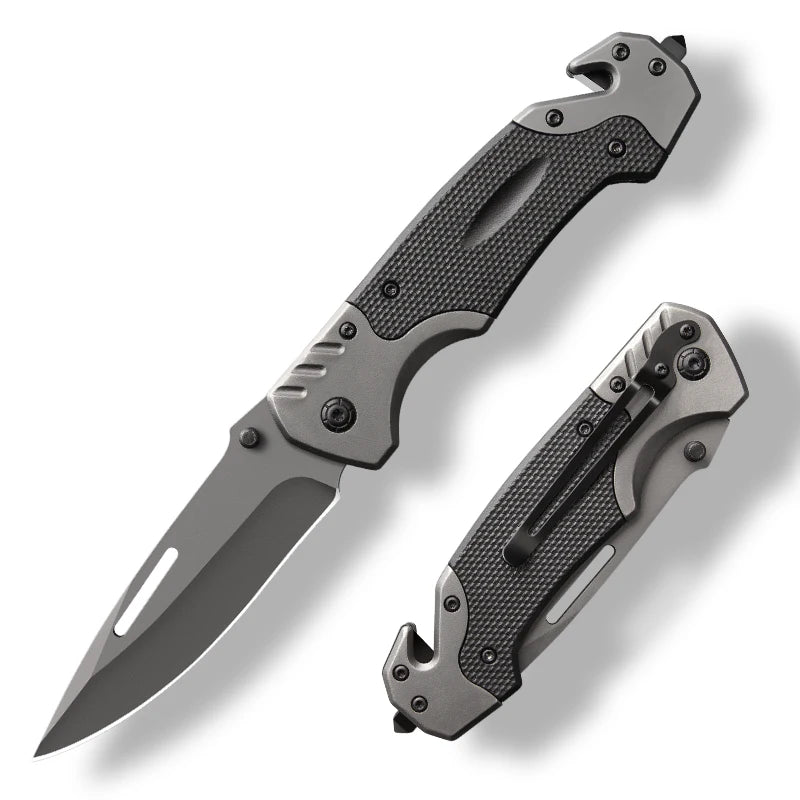 MGS Portable High - Hardness Stainless Steel EDC Camping Pocket Knife - Man Gifts Shop