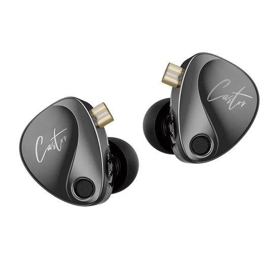 KZ Castor In Ear HiFi Earphone 2DD Dynamic High-end Tunable balanced armature Earphones