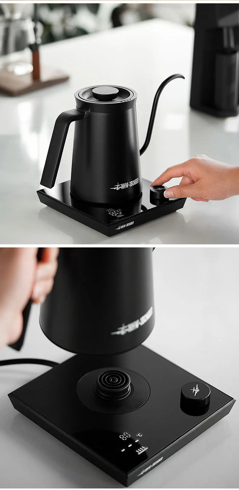 [Original] MHW-3BOMBER Smart Electric Coffee Kettle With Precise Temperature Control