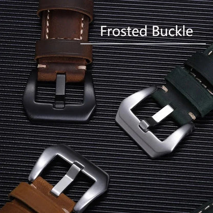 High Quality Stiched Leather Strap Band For Apple Watch