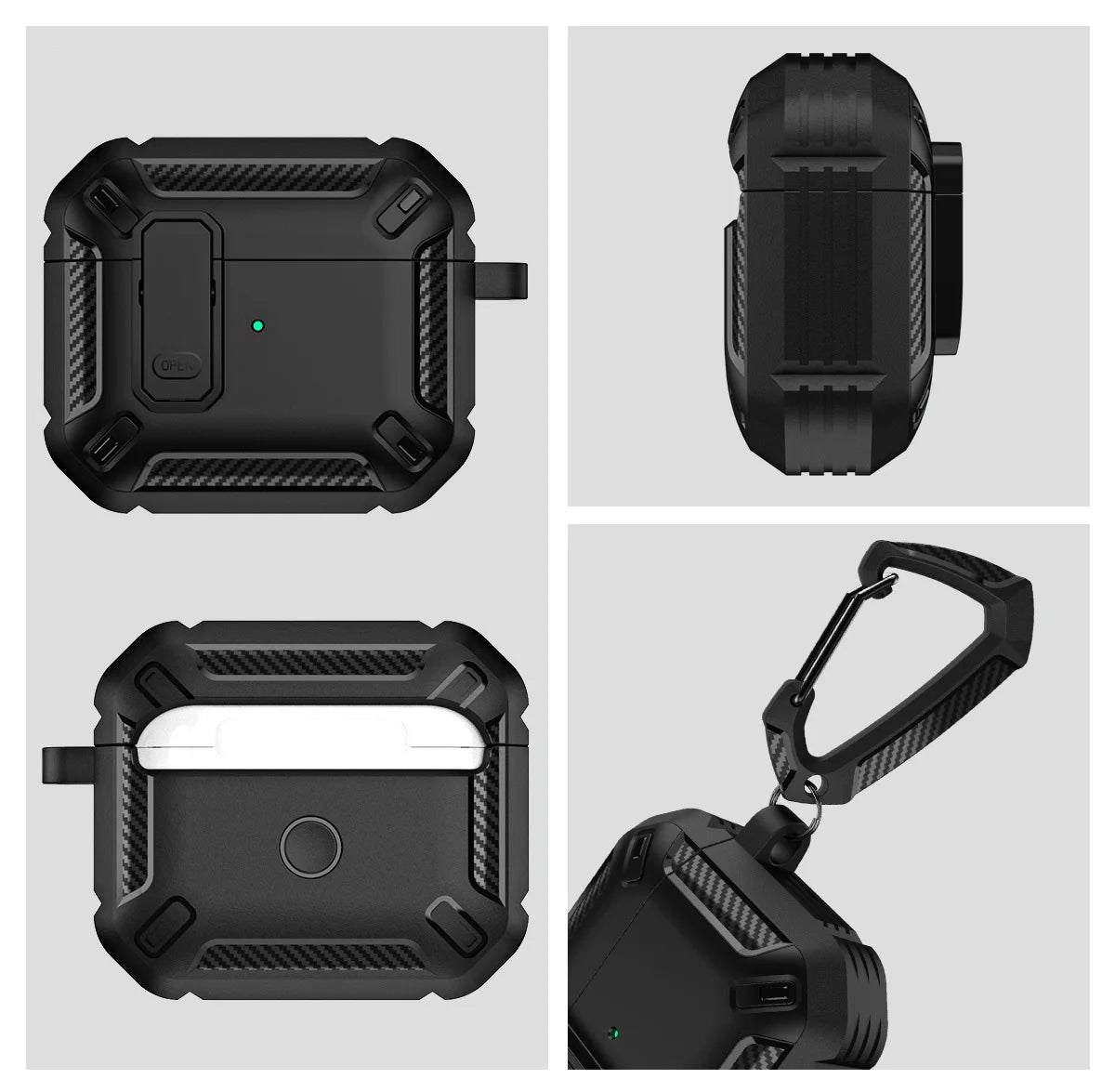 SecureLock: AirPods Pro 2 & 3 Case with Anti-Theft Lock