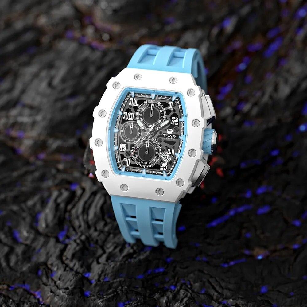 Original Luxury Watch Luminous Hand Silicone Strap 50M Water Resistant Watch for Men - Man Gifts Shop